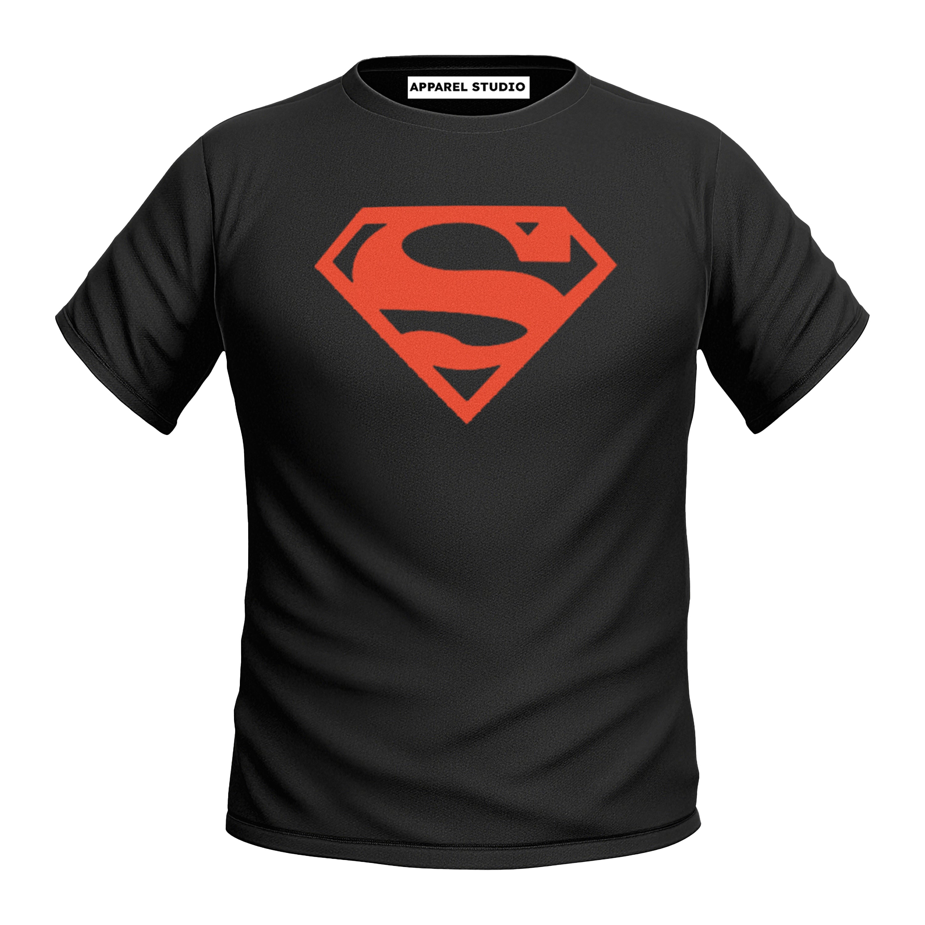 Superman Black Graphic T-Shirt